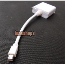 Macbook Mini DP DisplayPort to HDMI Female Audio video Cable for HDTV 720p 1080p