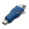 USB 3.0 Male Type A to Mini 10-Pin Super-Speed Connector Adapter