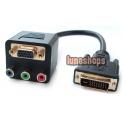 DVI-I 24+5 Male TO V...