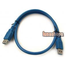60CM USB 3.0 Male to Female Extension Cord Cable 4.8Gbps