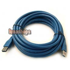 500cm USB 3.0 AM Male to Male Extension Cable