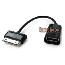 For Samsung Galaxy Tab 10.1/8.9 30Pin to Female USB Host OTG Cable Adapter P7500