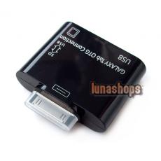 2 in1 USB SD Card Reader Camera Connection Kit For Samsung Galaxy Tab P7300
