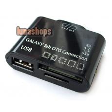 5 IN 1 USB SD Card Reader Camera Connection Kit For Samsung Galaxy Tab P7500