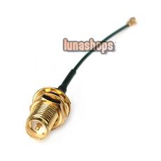 SMA Male Signal connector booster Cable antenna adapter for mini PCI network cards