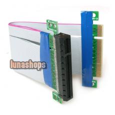 PCI-E Express 8X Riser Card Adapter Extend Flex Cable