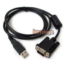 USB Male To VGA 15 pins Cable For CIPHERLAB 1562 1564 1560 Wireless Bluetooth Scan Gun