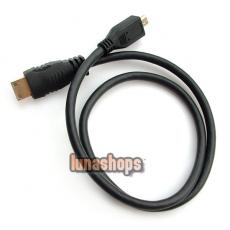 Micro HDMI Male To Mini HDMI Male Adapter Converter Cable
