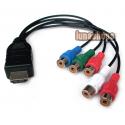 HDMI 19 pins To 5 RCA Video Audio AV Adapter Cable Converter For HDTV set-top box