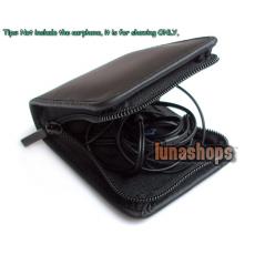 Original Leather Earphone Bag Pouch Case Anti impact for Earphone
