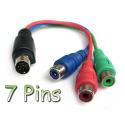 7 Pin S-Video Male T...