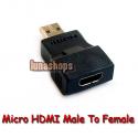 Micro HDMI Male To  Female Adapter For Motorola MB810 Droid X EVO 4G