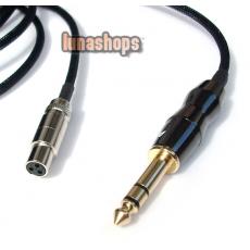 6.5mm DIY Headphone Net Shield 7N Copper Cable For AKG K271 K240 K272 K242 K702