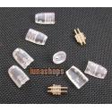 Transparent Shell Ultimate UE tf10 5pro sf3 0.75mm Earphone Pins Plug For DIY Cable