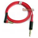 100cm Universal 90 Degree 3.5mm Male to Male Upgrade Audio cable For headphone