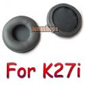 Leather Ear pad Headphones For AKG K27i K416P K 27i K 416 P Earpads