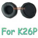 Leather Ear pad Headphones For AKG K26P/K414P/K416P Earpads