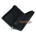 Leather Earphone Bag Pouch Case Anti impact for Earphone Headset IPhone4 etc.