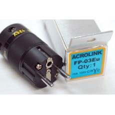Acrolink refrigeration Series rhodium Plated FP-03Eu Speaker Cable Power Plug Adapter