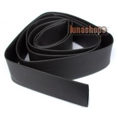 100cm Diameter 16mm Heat Shrink Tubing Tube Sleeve Sleeving For DIY earphone cable black