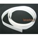 100cm Diameter 8mm Heat Shrink Tubing Tube Sleeve Sleeving For DIY earphone cable white