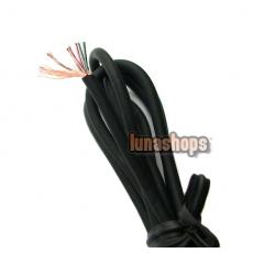 90cm 6pins with Shield layer Copper OCC Signal  Wire Cable For DIY cable