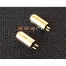 DIY Cable Aluminium Shell 0.75mm Earphone Pins Plug For Ultimate UE tf10 5pro sf3