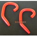 Red Universal Earhook Ear Earphone Clip For Shure ue900 Sennheiser IE8 w4r se535 etc.