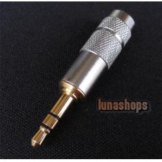 New style OEM Stereo plug 3.5mm P-3.5 G Male stereo 6mm tail dia. Adapter