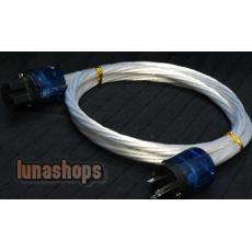 Custom Handmade Acrolink Silver Plated Power cable For Tube amplifier CD Player AK-bs675