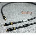 1m CopperColour CC Moon V 2 RCA Male To Male Cable 1.6 OCC Copper + PVC