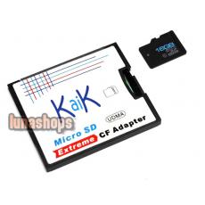 Extreme MicroSD Card to CompactFlash Card Type I adapter TF to CF Adapter UDMA