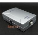 Hot Coaxial ( RCA ) to Optical Toslink Digital Audio Converter Adapter