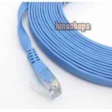 5M CAT6 CAT 6 Flat UTP Ethernet Network Cable RJ45 Patch LAN Cord