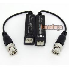 1 set  BNC Video Transceiver super anti-interference single channel passive Adapter