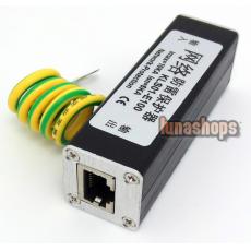 RJ45 Female Ethernet Network Surge Thunder Arrester kls01-e100 Black limited