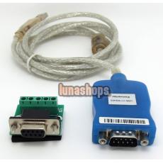 USB 2.0 to RS-485 rs2485 DB9 Serial Converter Adapter Cable