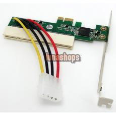 Internal PCI-E Express Slot Expresscard to PCI Card Adapter E Bridge 3.3V 5V 12V