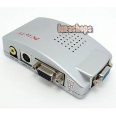 VT1937 TV-View PC VGA to TV Signal Converter Box Laptop PC