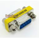 Serial Converter Adapter DB9 9 Pin RS-232 Female To Female
