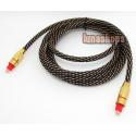 2m PURE Optical TOS Link Digital Cable GOLD Lead AP-link