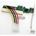Internal PCI-E Express Slot Expresscard to PCI Card Adapter E Bridge 3.3V 5V 12V