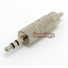 3.5mm Male to RCA Male Audio Adapter Connector