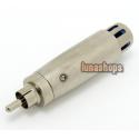 XLR Female To RCA AV Male Plug Microphone Connector Adapter