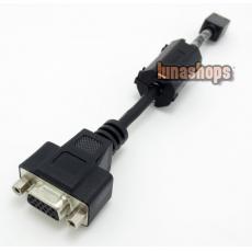 Laptop 808-743243-001-A Port To VGA Female 15pin Adapter Converter Cable For NEC