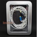 Silver Plated Cable For Shure Se425 se535 se846 ue900 earphone headset