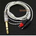 HIFI Upgrade 6.5mm Cable For Sennheiser HD650 HD600 HD580 HD525 HD565 Headphone 