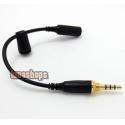 3.5mm 4 poles Earphone Headset Cable Adapter Jack for iPhone 5 Proof Case Cover