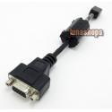 Laptop 808-743243-001-A Port To VGA Female 15pin Adapter Converter Cable For NEC