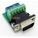 Solderless Welding Free VGA Male Module With ID-Bit plug DIY 2*3+4pin Adapter